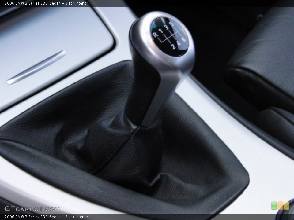 Black Interior Transmission for the 2006 BMW 3 Series 330i Sedan #76502589