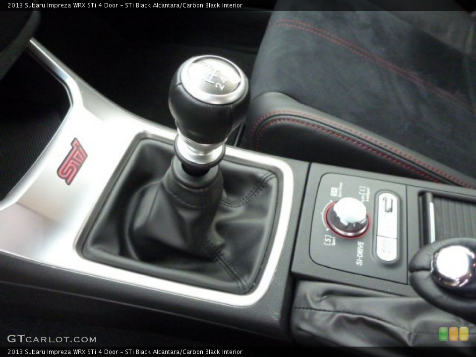 STi Black Alcantara/Carbon Black Interior Transmission for the 2013 Subaru Impreza WRX STi 4 Door #76503020
