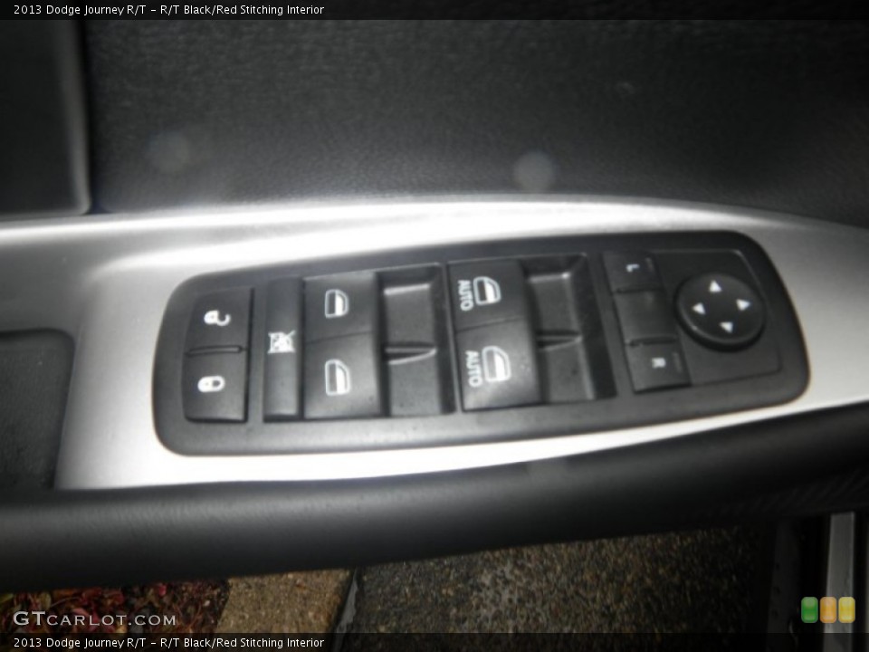 R/T Black/Red Stitching Interior Controls for the 2013 Dodge Journey R/T #76505684