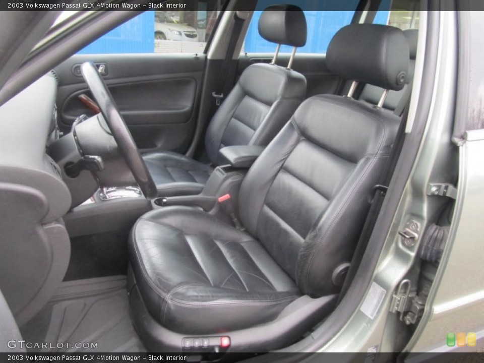 Black Interior Photo for the 2003 Volkswagen Passat GLX 4Motion Wagon #76506071