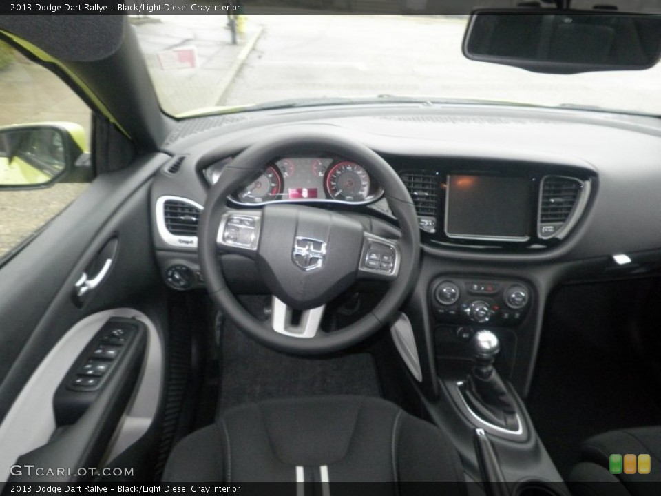 Black/Light Diesel Gray Interior Dashboard for the 2013 Dodge Dart Rallye #76506401