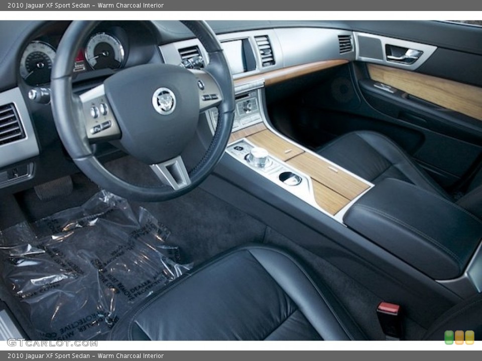 Warm Charcoal Interior Photo for the 2010 Jaguar XF Sport Sedan #76507008