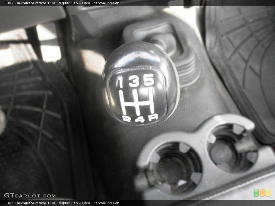 Dark Charcoal Interior Transmission for the 2003 Chevrolet Silverado 1500 Regular Cab #76510229