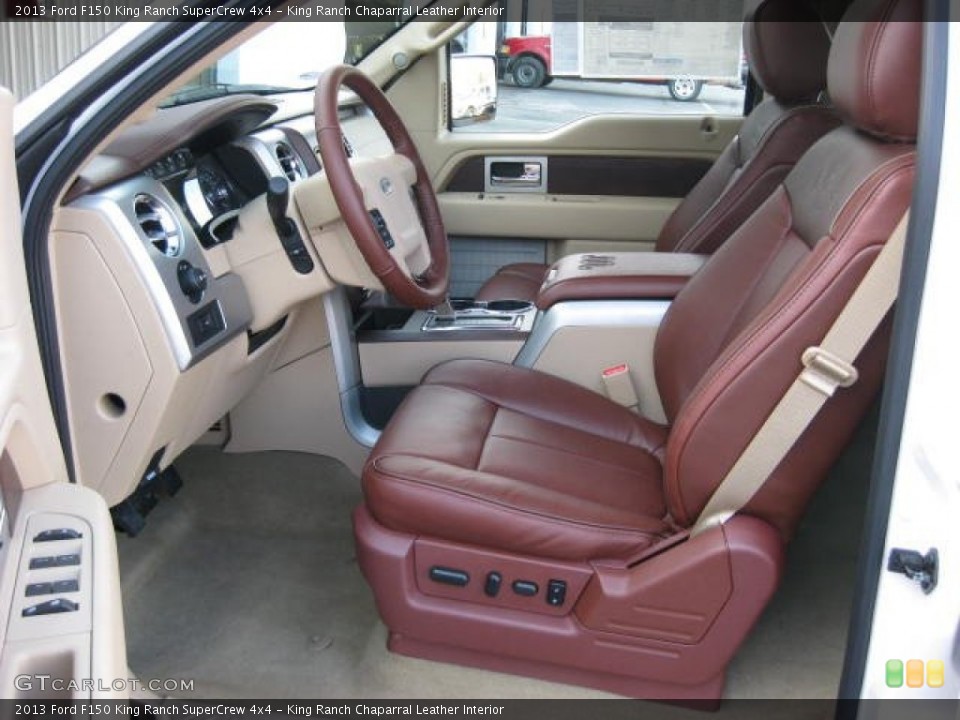 King Ranch Chaparral Leather Interior Photo for the 2013 Ford F150 King Ranch SuperCrew 4x4 #76510343