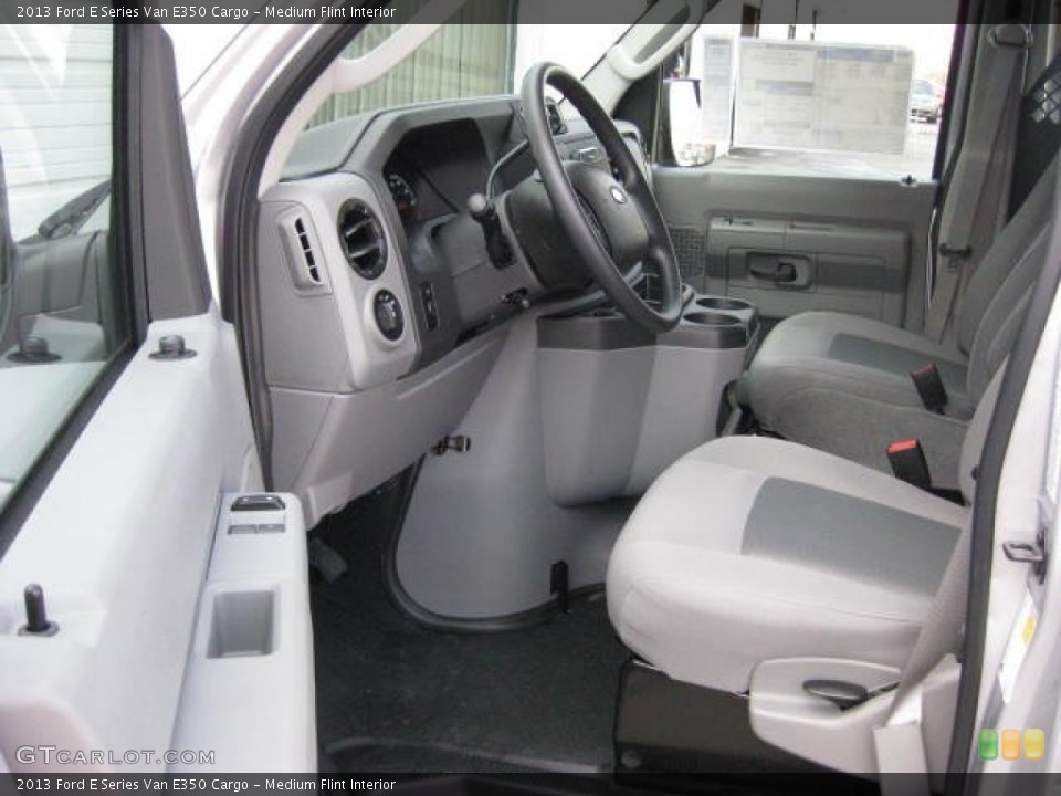 Medium Flint Interior Photo for the 2013 Ford E Series Van E350 Cargo #76510782