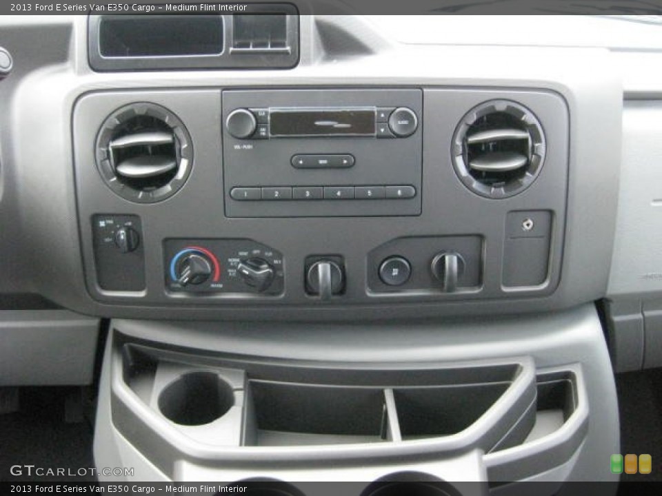 Medium Flint Interior Controls for the 2013 Ford E Series Van E350 Cargo #76510826