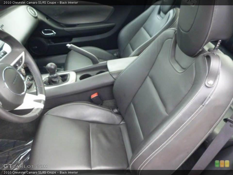 Black Interior Photo for the 2010 Chevrolet Camaro SS/RS Coupe #76510943