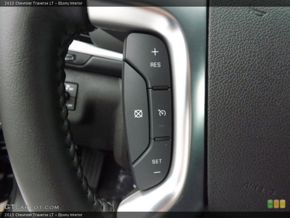 Ebony Interior Controls for the 2013 Chevrolet Traverse LT #76511089