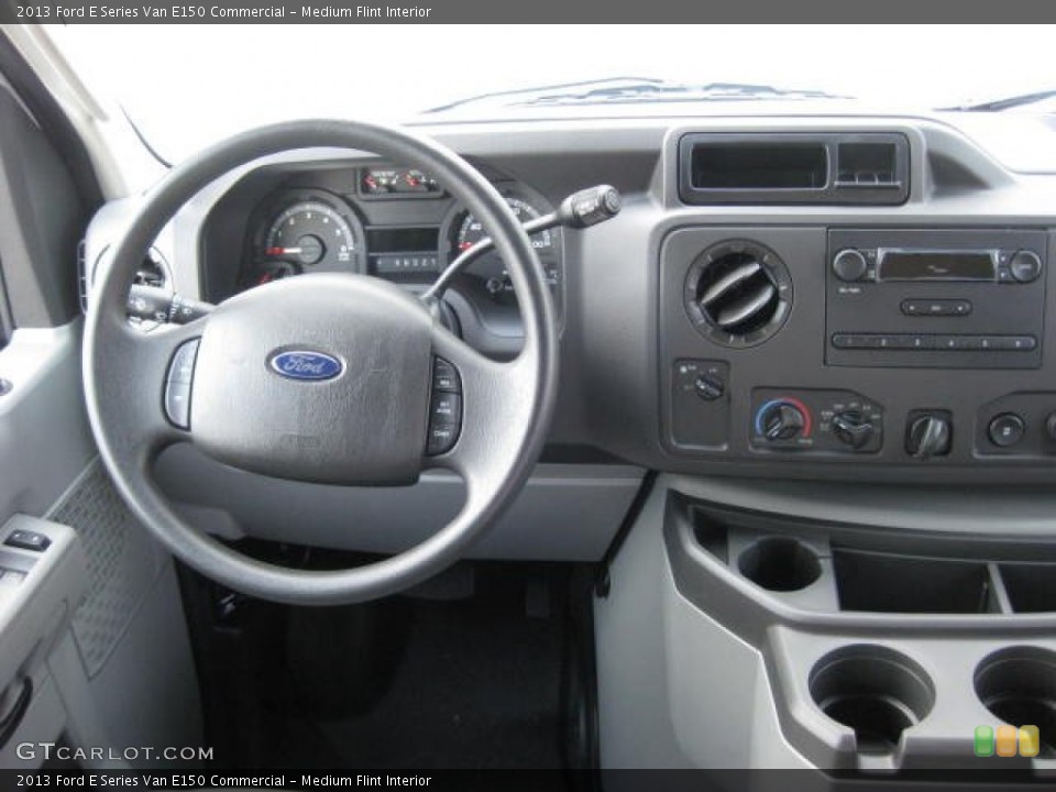 Medium Flint Interior Dashboard for the 2013 Ford E Series Van E150 Commercial #76511270