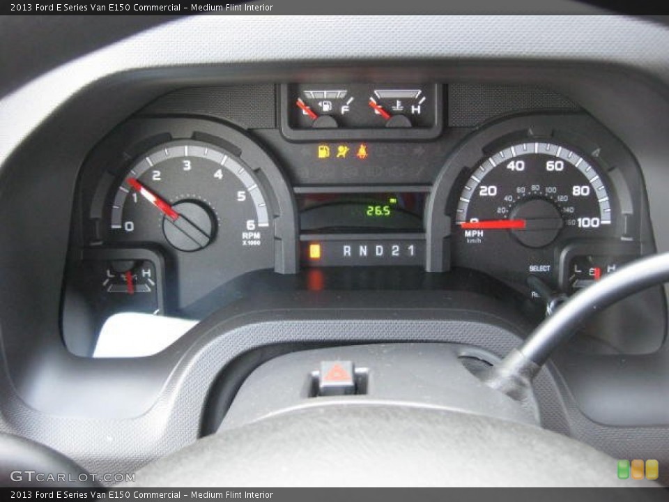 Medium Flint Interior Gauges for the 2013 Ford E Series Van E150 Commercial #76511297