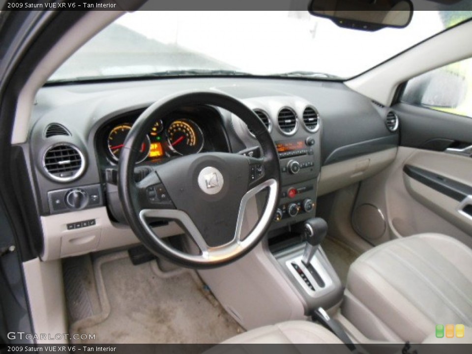 Tan Interior Prime Interior for the 2009 Saturn VUE XR V6 #76511330