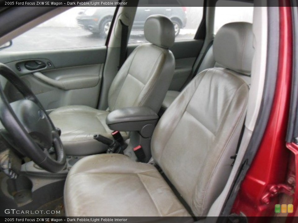 Dark Pebble/Light Pebble Interior Front Seat for the 2005 Ford Focus ZXW SE Wagon #76511661