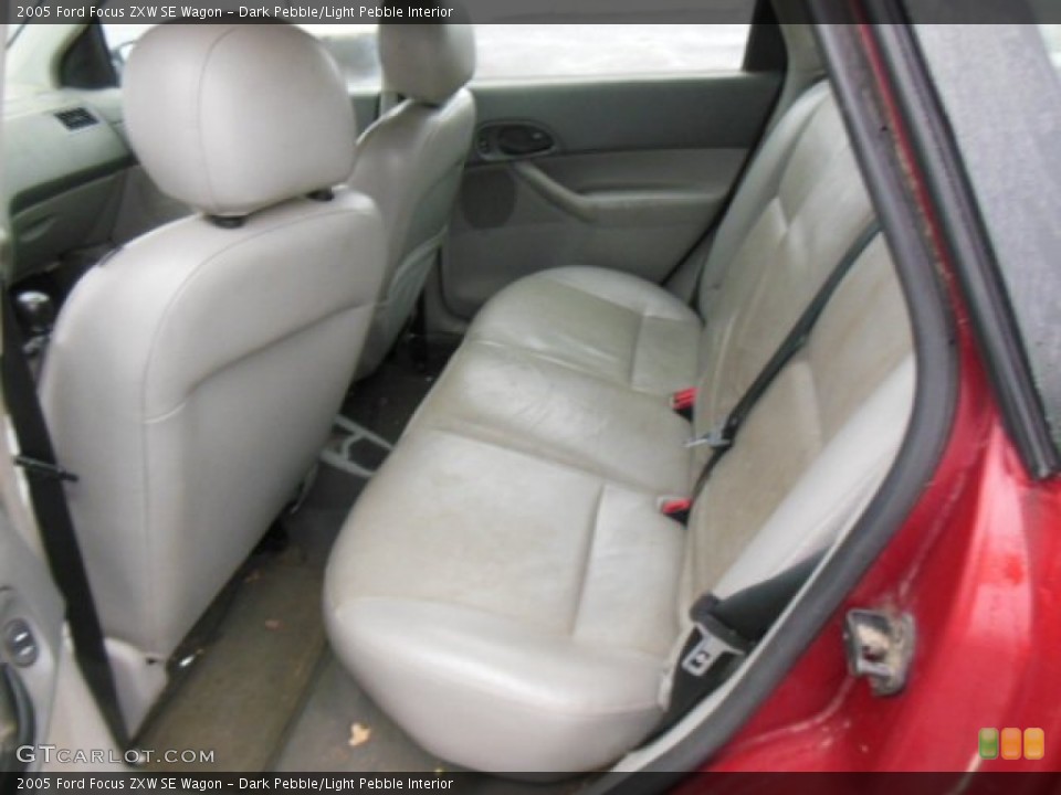 Dark Pebble/Light Pebble Interior Rear Seat for the 2005 Ford Focus ZXW SE Wagon #76511675