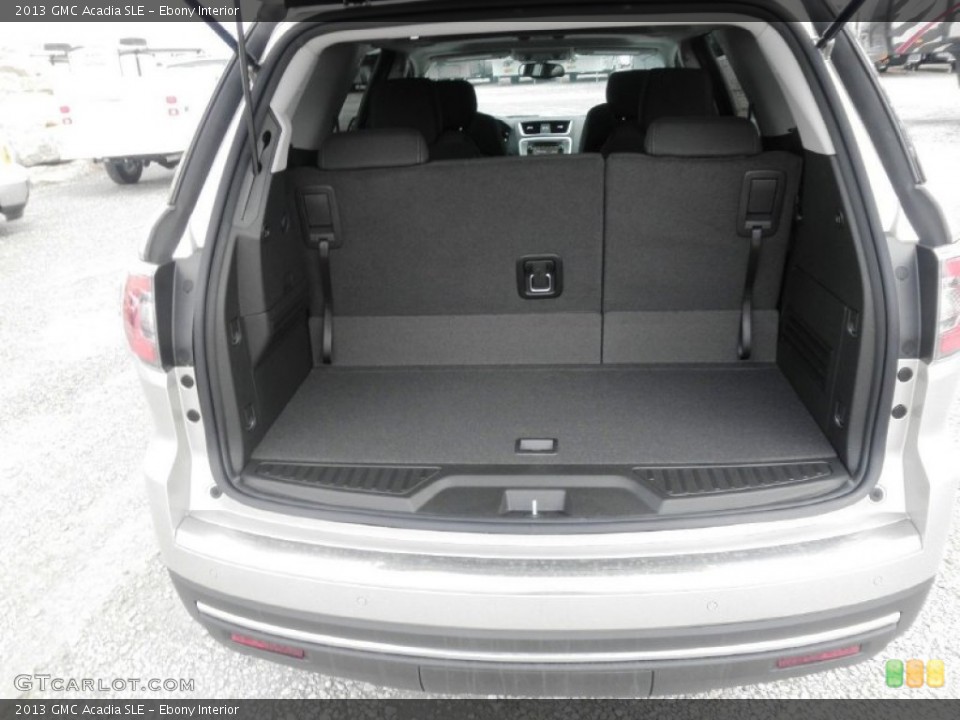 Ebony Interior Trunk for the 2013 GMC Acadia SLE #76511775