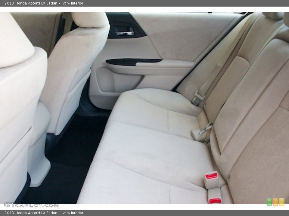 Ivory Interior Rear Seat for the 2013 Honda Accord LX Sedan #76512602