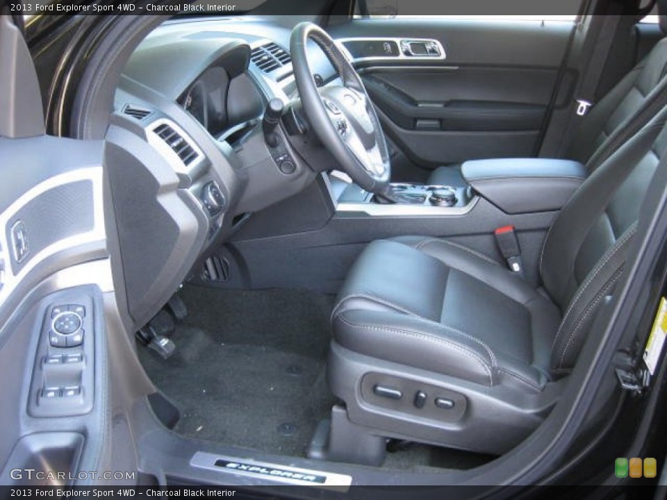 Charcoal Black Interior Photo for the 2013 Ford Explorer Sport 4WD #76512959