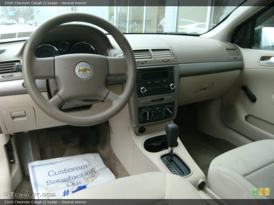 Neutral Interior Dashboard for the 2006 Chevrolet Cobalt LS Sedan #76513337