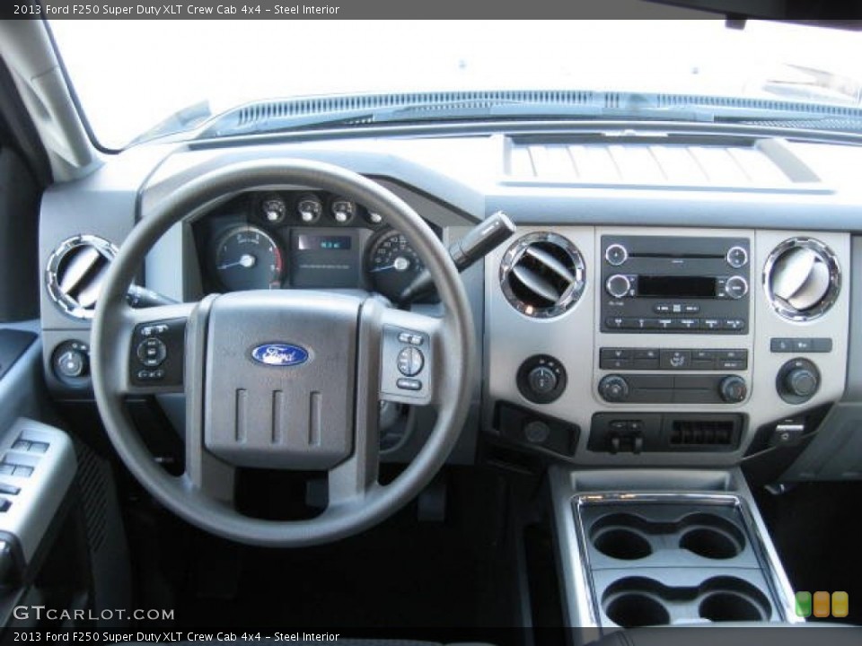 Steel Interior Dashboard for the 2013 Ford F250 Super Duty XLT Crew Cab 4x4 #76514096