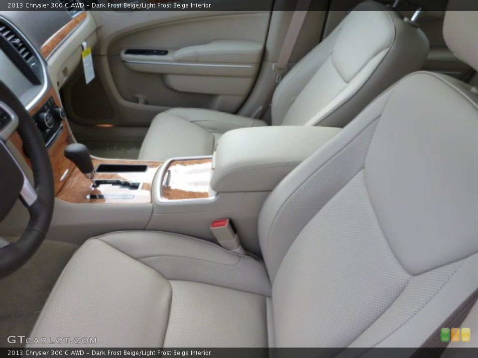 Dark Frost Beige/Light Frost Beige Interior Photo for the 2013 Chrysler 300 C AWD #76516304