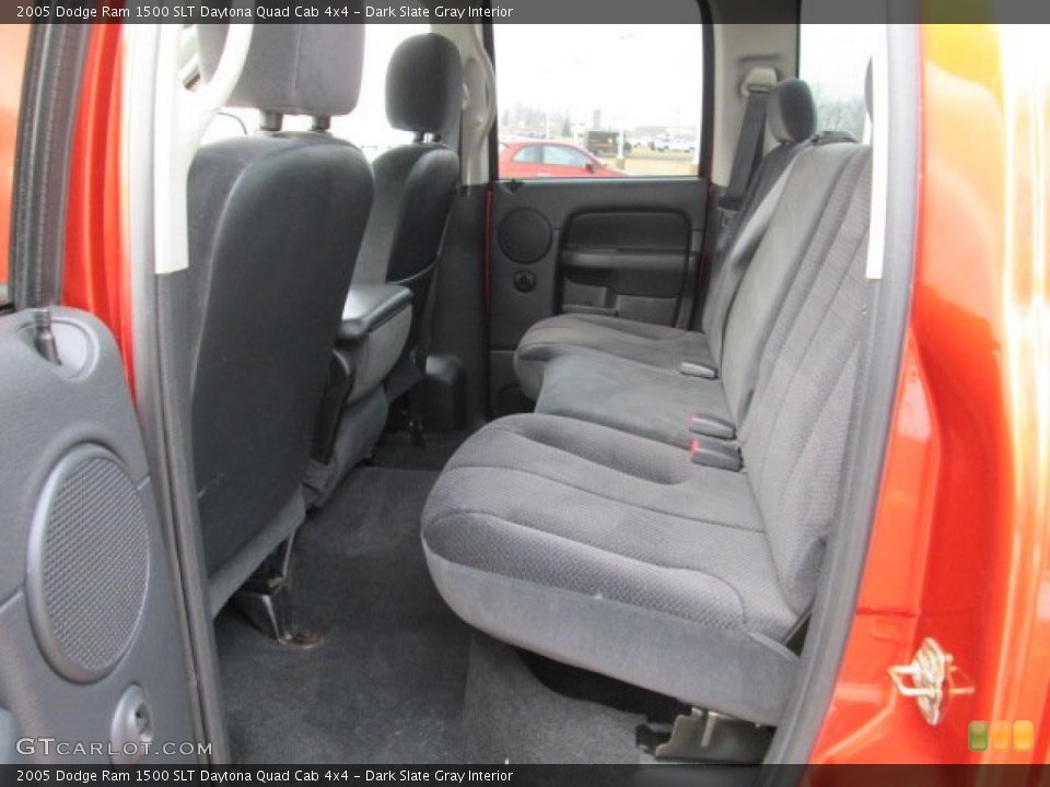 Dark Slate Gray Interior Rear Seat for the 2005 Dodge Ram 1500 SLT Daytona Quad Cab 4x4 #76516580