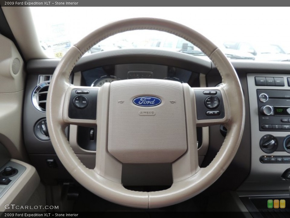 Stone Interior Steering Wheel for the 2009 Ford Expedition XLT #76517622