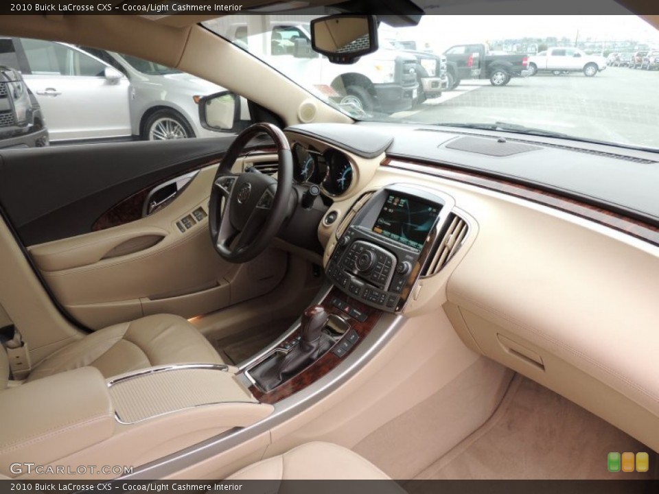 Cocoa/Light Cashmere Interior Photo for the 2010 Buick LaCrosse CXS #76517994
