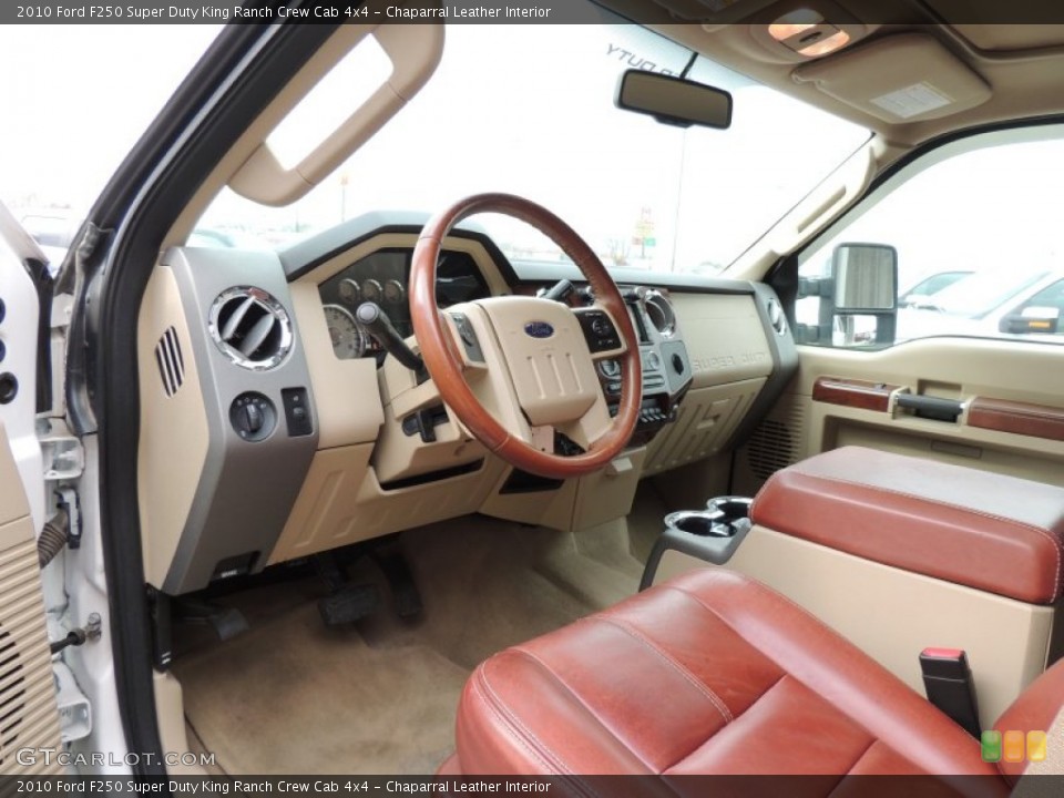 Chaparral Leather 2010 Ford F250 Super Duty Interiors