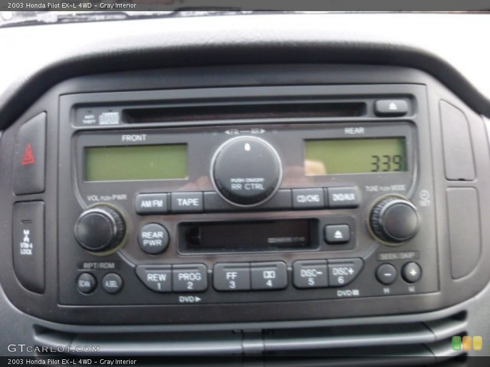 Gray Interior Audio System for the 2003 Honda Pilot EX-L 4WD #76522385