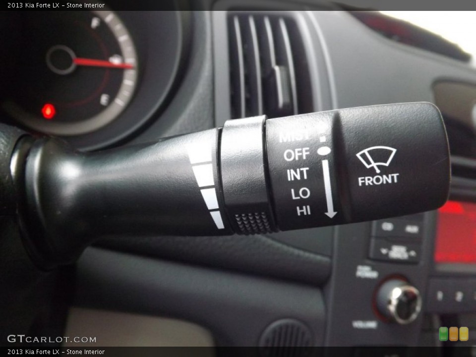 Stone Interior Controls for the 2013 Kia Forte LX #76522708