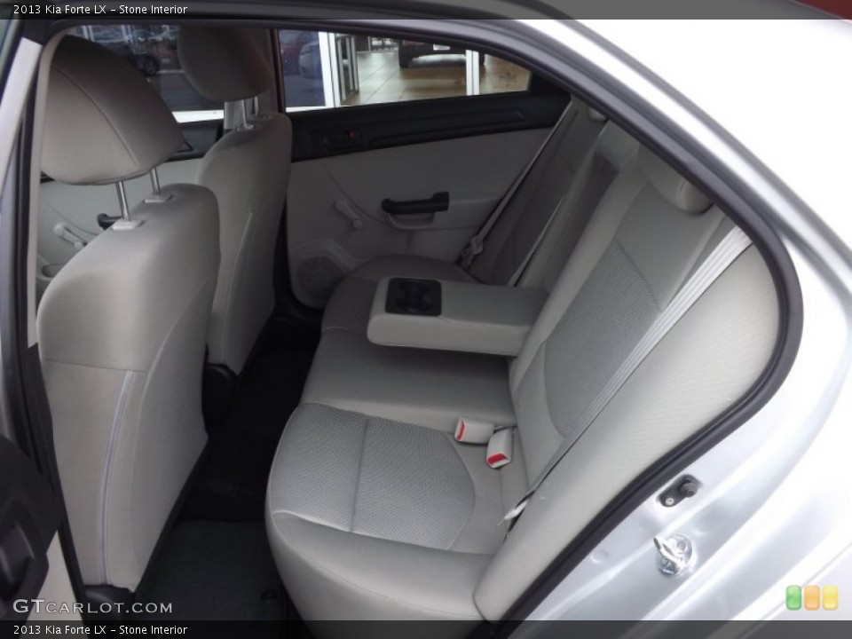 Stone Interior Rear Seat for the 2013 Kia Forte LX #76522838