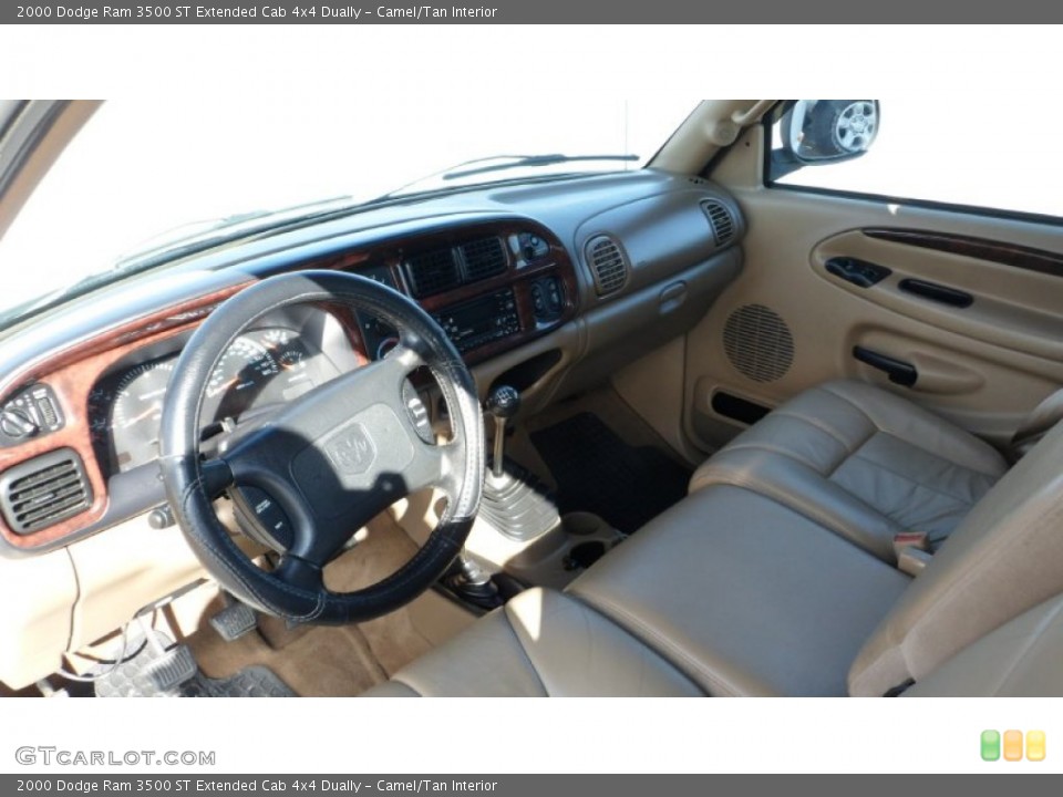 Camel/Tan 2000 Dodge Ram 3500 Interiors