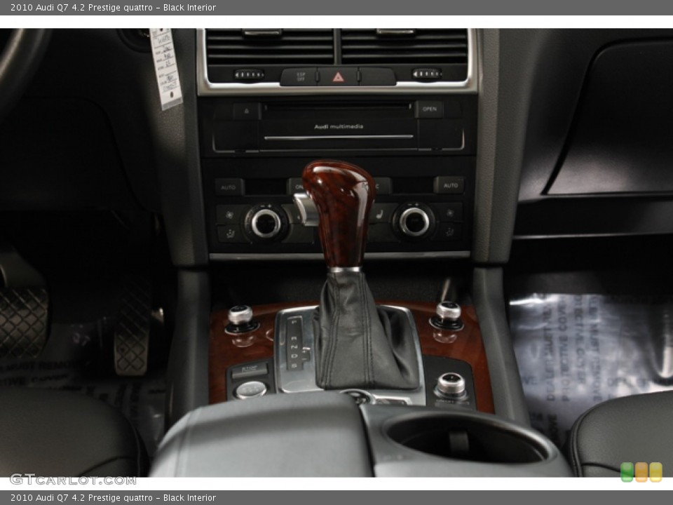 Black Interior Transmission for the 2010 Audi Q7 4.2 Prestige quattro #76524365