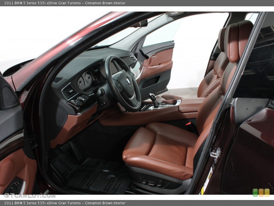 Cinnamon Brown Interior Front Seat for the 2011 BMW 5 Series 535i xDrive Gran Turismo #76525370