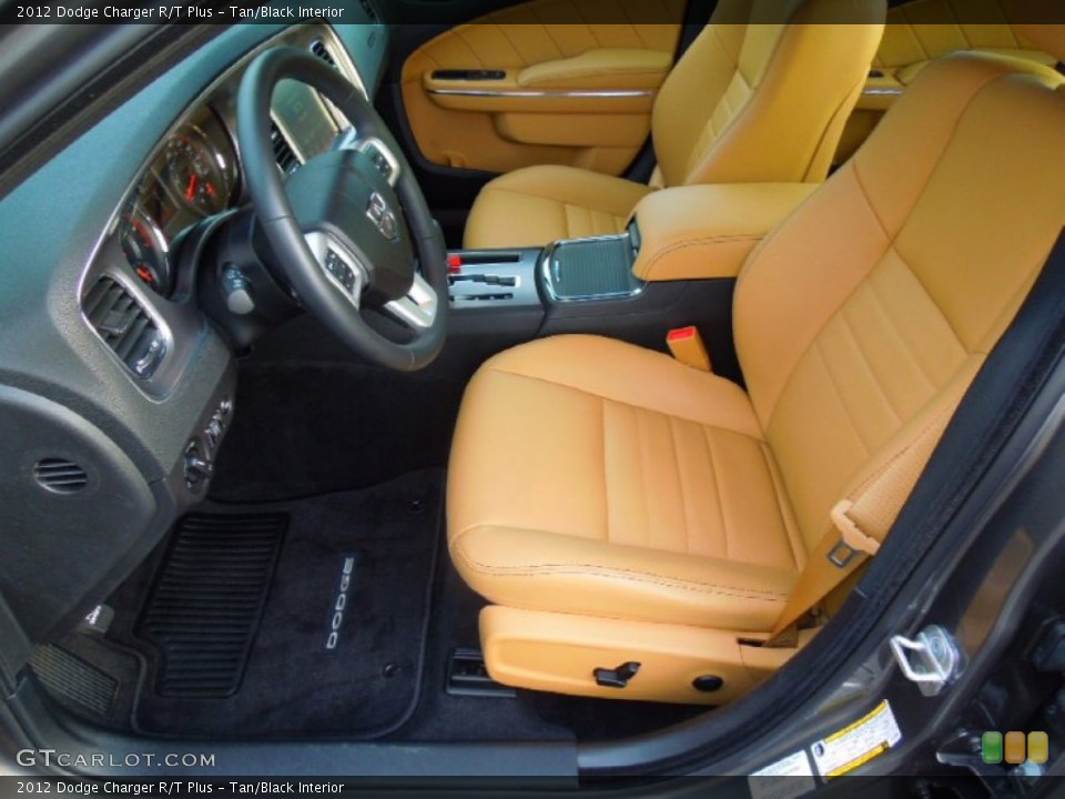 Tan/Black Interior Photo for the 2012 Dodge Charger R/T Plus #76526783