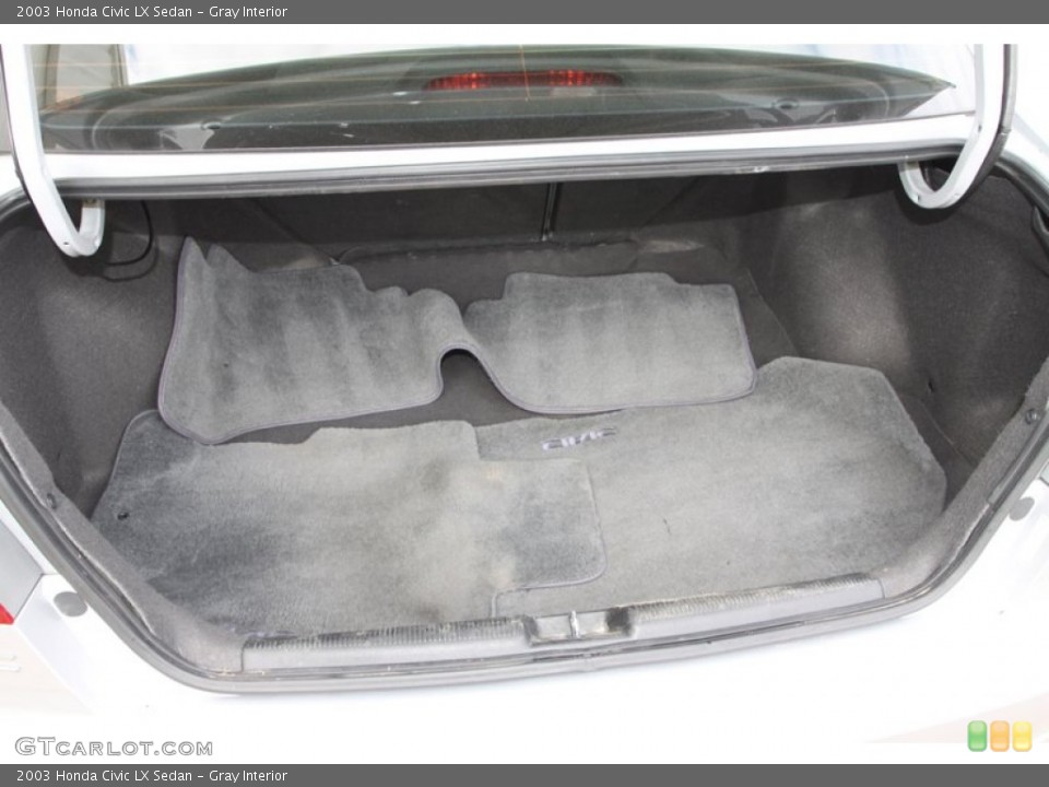 Gray Interior Trunk for the 2003 Honda Civic LX Sedan #76527602