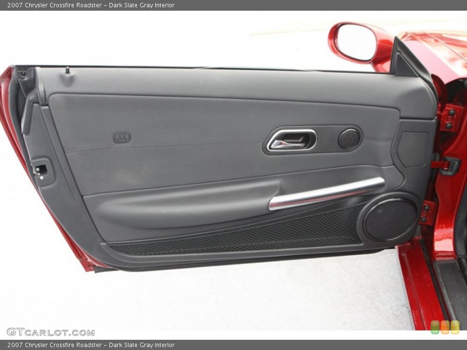 Dark Slate Gray Interior Door Panel for the 2007 Chrysler Crossfire Roadster #76528109