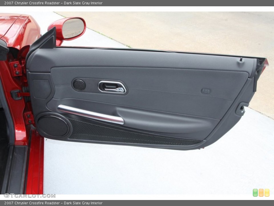 Dark Slate Gray Interior Door Panel for the 2007 Chrysler Crossfire Roadster #76528254