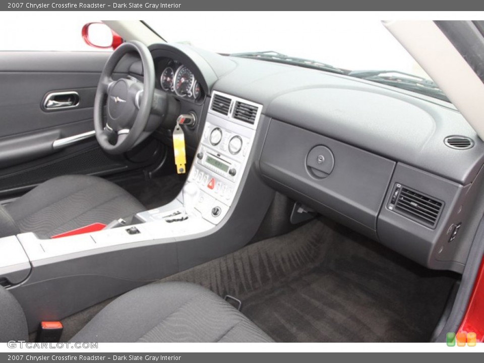 Dark Slate Gray Interior Dashboard for the 2007 Chrysler Crossfire Roadster #76528269