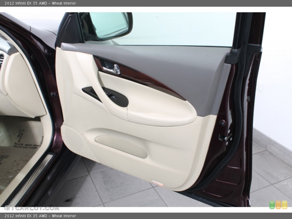 Wheat Interior Door Panel for the 2012 Infiniti EX 35 AWD #76528513