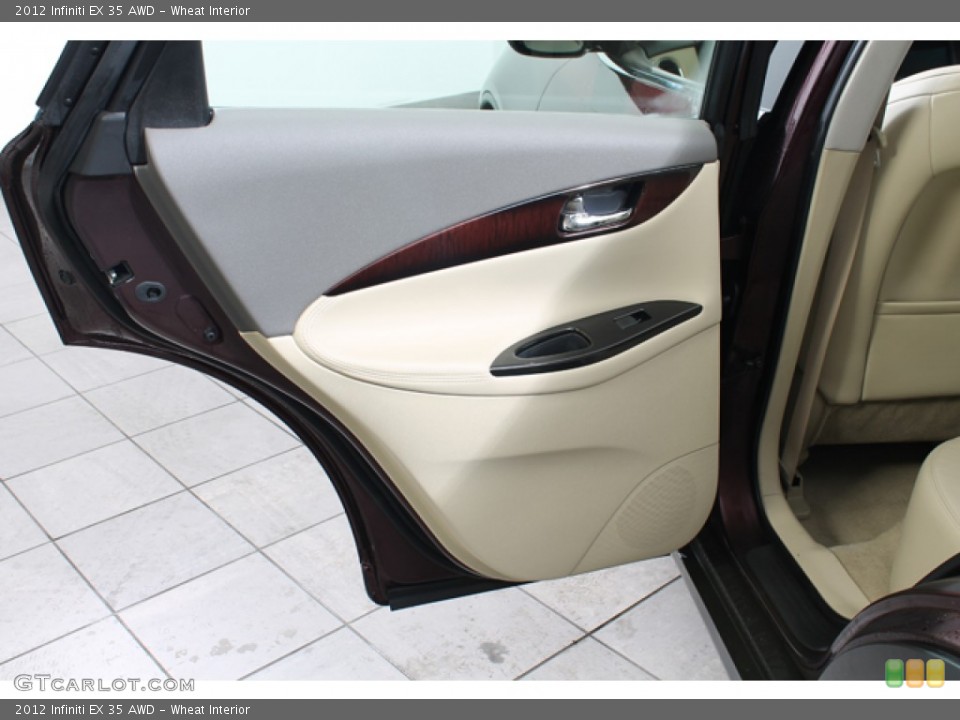 Wheat Interior Door Panel for the 2012 Infiniti EX 35 AWD #76528555