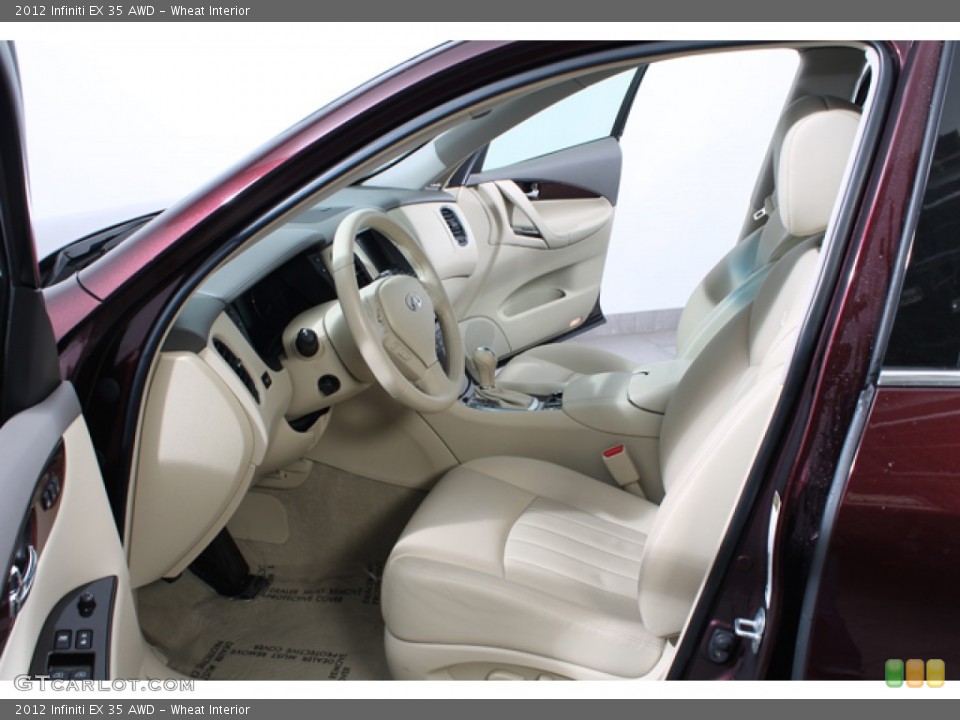 Wheat Interior Photo for the 2012 Infiniti EX 35 AWD #76528617