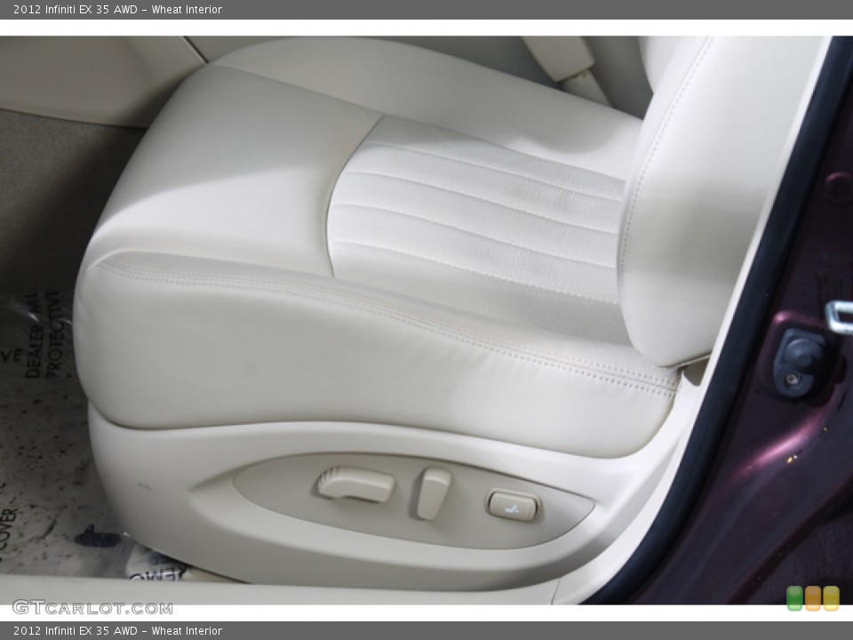 Wheat Interior Front Seat for the 2012 Infiniti EX 35 AWD #76528667