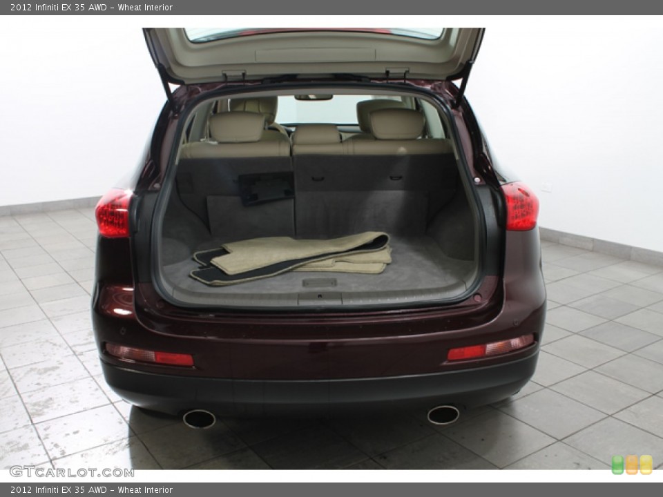 Wheat Interior Trunk for the 2012 Infiniti EX 35 AWD #76528727