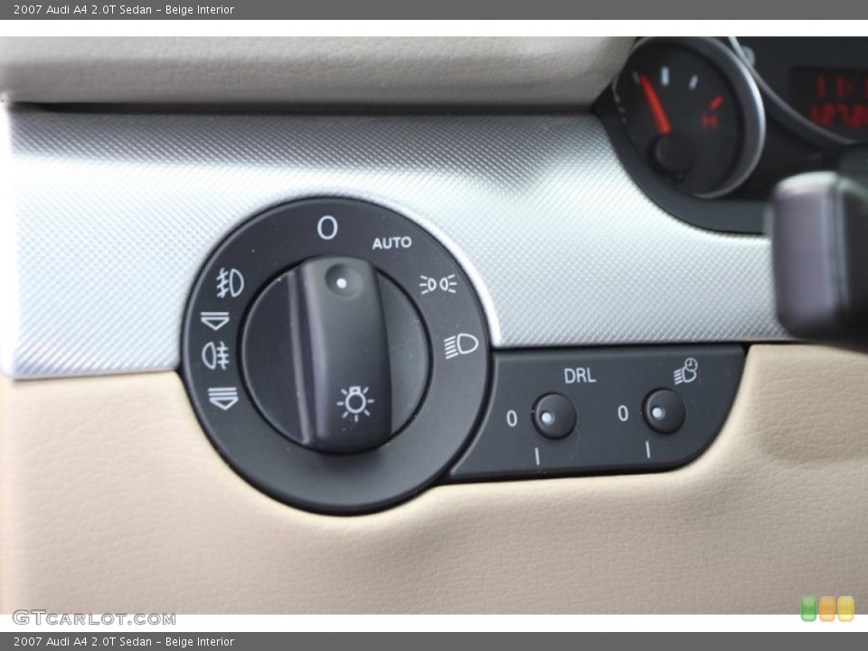 Beige Interior Controls for the 2007 Audi A4 2.0T Sedan #76528862