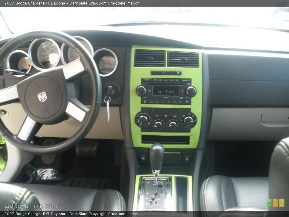 Dark Slate Gray/Light Graystone Interior Dashboard for the 2007 Dodge Charger R/T Daytona #76530361