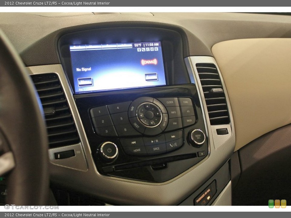 Cocoa/Light Neutral Interior Controls for the 2012 Chevrolet Cruze LTZ/RS #76531559