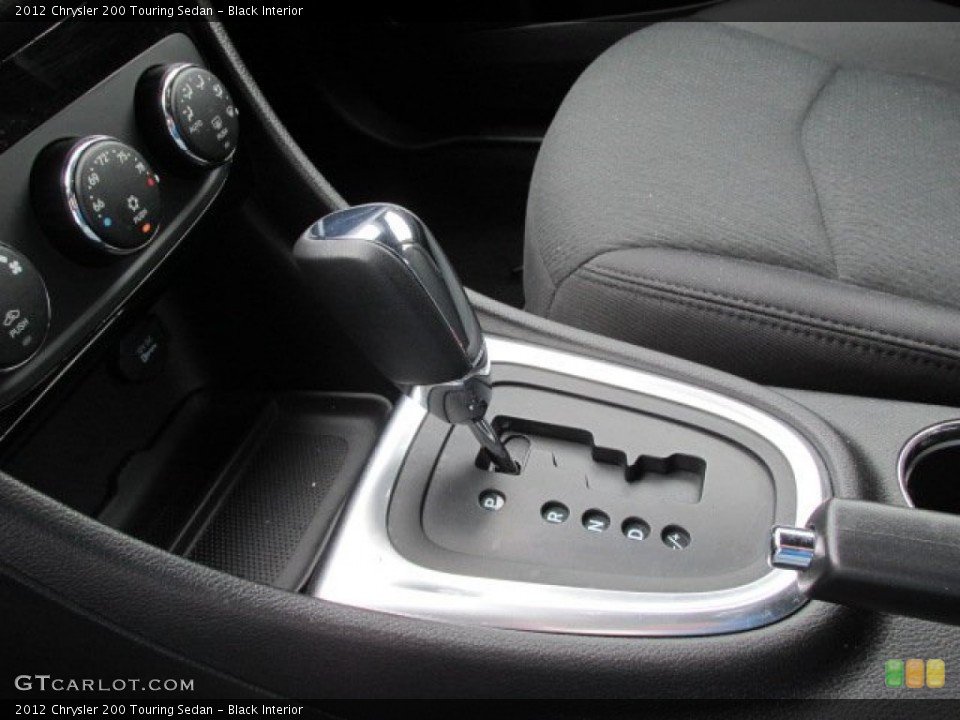 Black Interior Transmission for the 2012 Chrysler 200 Touring Sedan #76533626