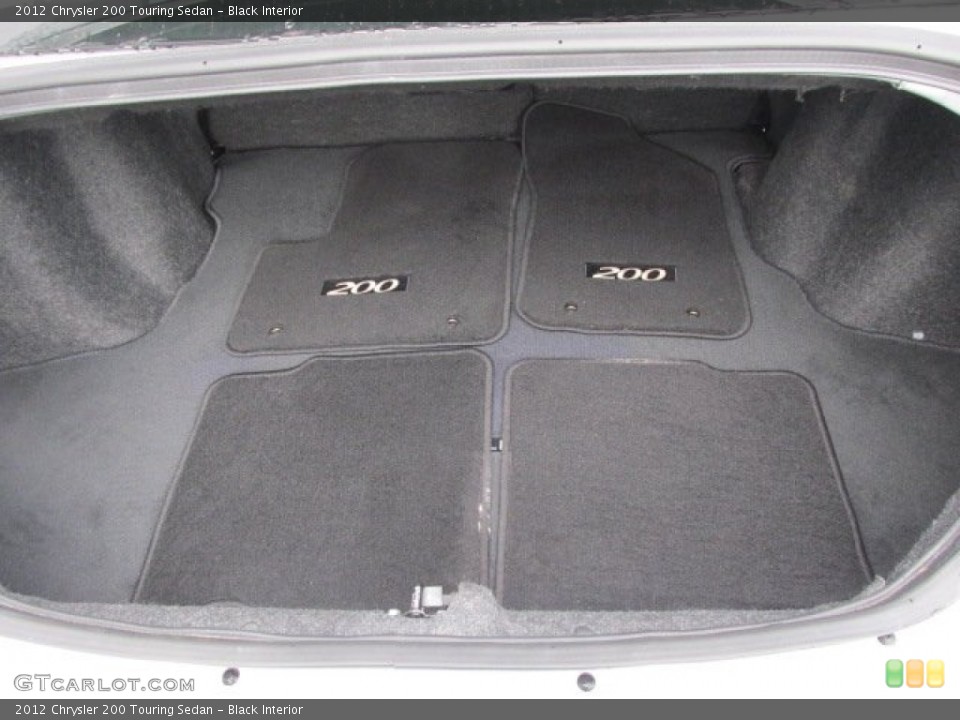 Black Interior Trunk for the 2012 Chrysler 200 Touring Sedan #76533644