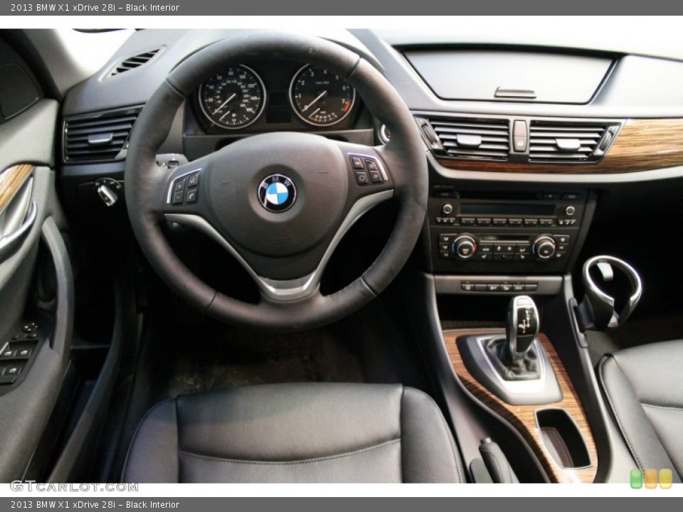 Black Interior Dashboard for the 2013 BMW X1 xDrive 28i #76536098