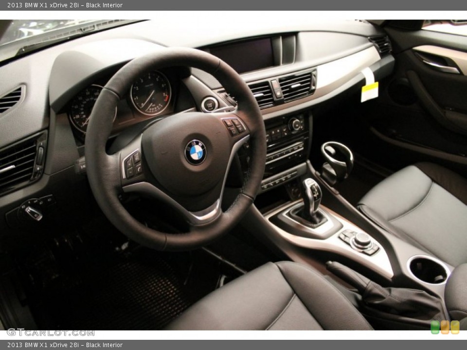 Black Interior Prime Interior for the 2013 BMW X1 xDrive 28i #76537166